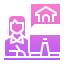 Work from home icon 64x64